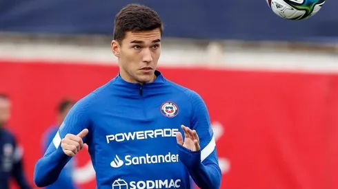 Robbie Robinson cuando aún era parte de la Selección Chilena.