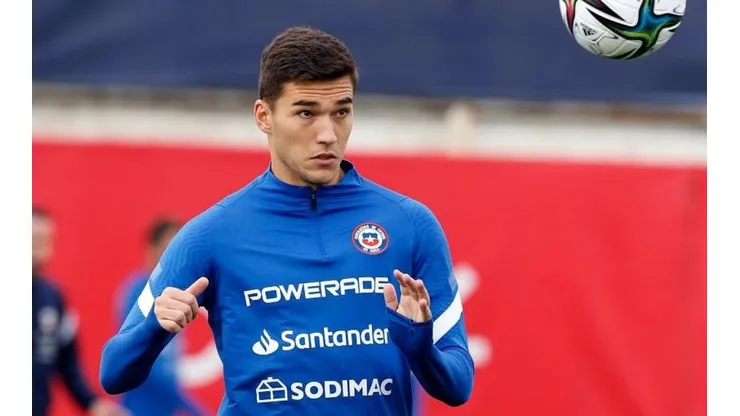 Robbie Robinson cuando aún era parte de la Selección Chilena.