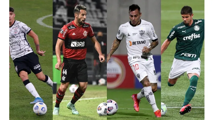 Los chilenos son protagonistas en el Brasileirao.