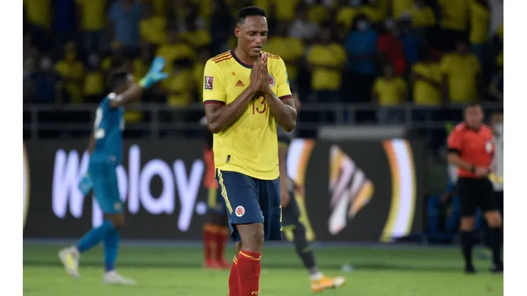Yerry Mina bailó, pero se tuvo que guardar el festejo tras la aparición del VAR