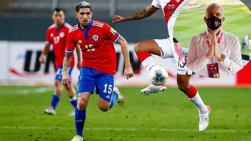 Diego Valdés tuvo una gran participación con Chile ante Venezuela.