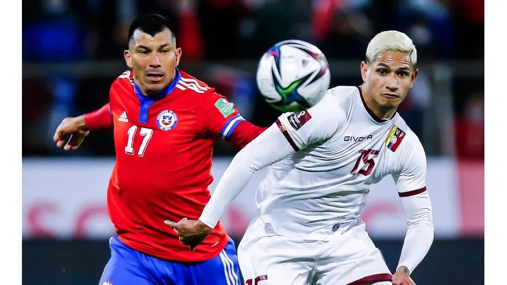 Chile ante Venezuela por las Eliminatorias Qatar 2022.
