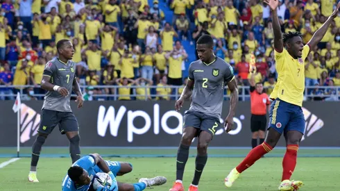 Colombia ante Ecuador por las Eliminatorias Qatar 2022.