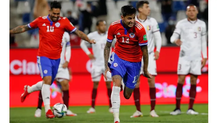 Erick Pulgar abrió el marcador para Chile ante Venezuela
