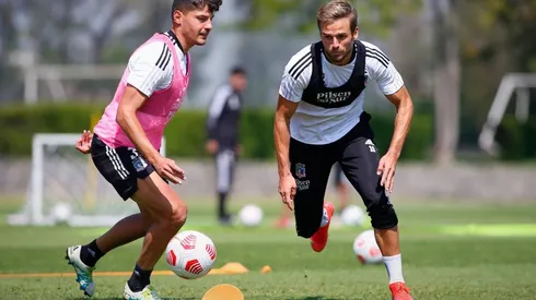 Christian Santos está cada vez más en forma para pelear una camiseta en Colo Colo