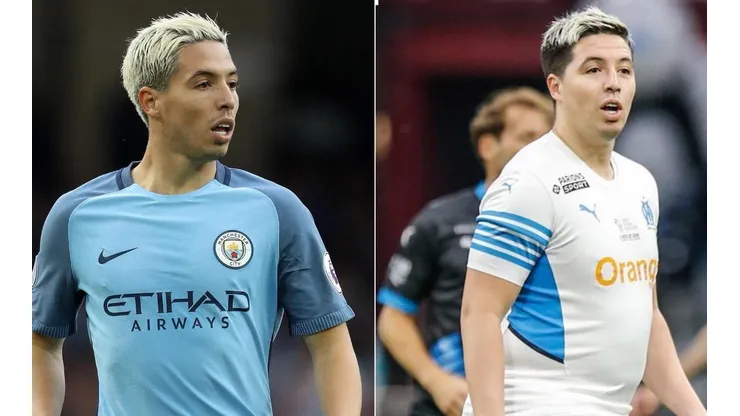 Nasri participó de un partido de ex jugadores