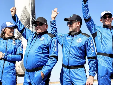 William Shatner de Star Trek viaja al espacio