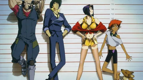 Una imagen promocional de la Cowboy Bebop original de 1998.