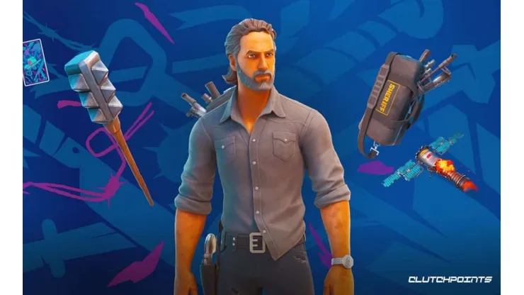 Rick Grimes llega a Fortnite por evento de Halloween