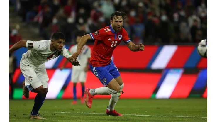 Ben Brereton fue amonestado ante Paraguay