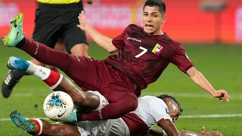 Jefferson Savarino es una de las bajas que lamenta la selección de Venezuela para enfrentarse a Chile este jueves por Eliminatorias Qatar 2022