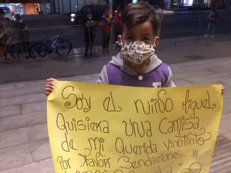 Jugadores de Venezuela cumplen sueño a pequeño hincha