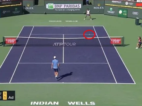 Murray logró un peculiar ace en Indian Wells y fue abucheado