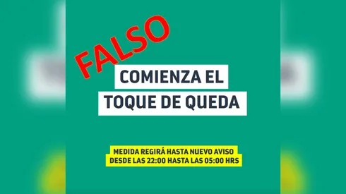 ¿Vuelve el toque de queda en Chile?