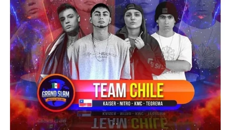 El Team chileno que participará del evento.