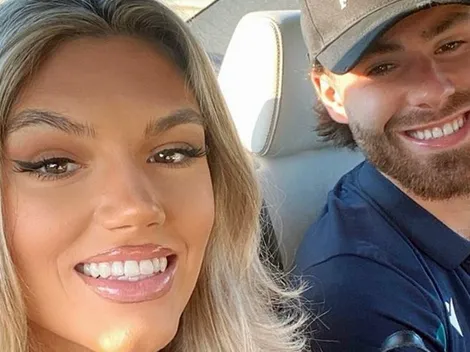 Novia de Brereton trasnocha por la selección chilena