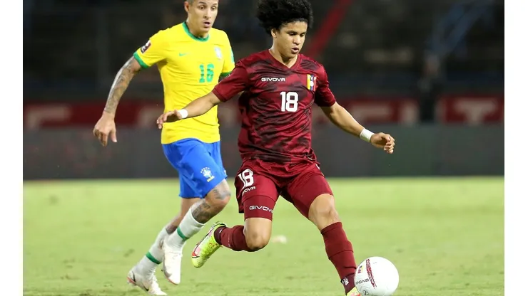 Eduard Bello tuvo su debut goleador en las Eliminatorias para Qatar 2022 con la anotación del triunfo ante Ecuador