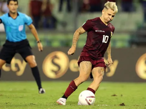 Soteldo out en Venezuela y peligra su presencia ante Chile