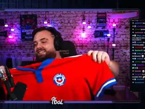 Ibai alucina con la camiseta de Chile: "Qué preciosidad"