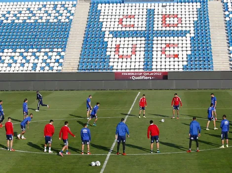 La Roja afina formación en entrenamiento en San Carlos