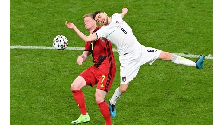 Italia y Bélgica se enfrentaron en la última Eurocopa, con triunfo para la Azzurra.