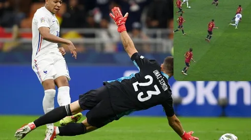 Kylian Mbappé anotó el gol decisivo con un toque de polémica.