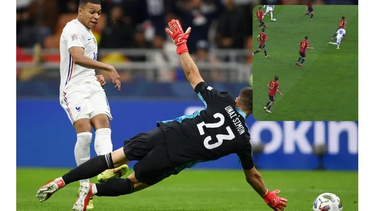 Kylian Mbappé anotó el gol decisivo con un toque de polémica.