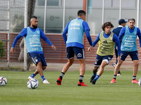 Arturo Vidal entrena con Chile y se alista para ser titular