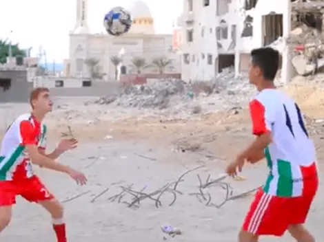 Palestino inicia aventura para abrir escuela de fútbol en Gaza