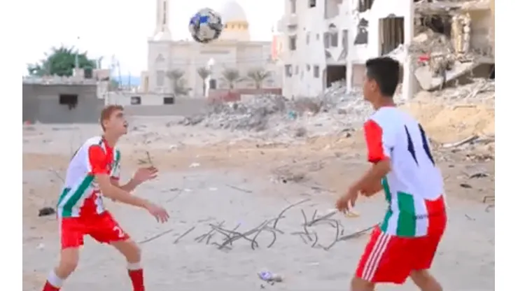 Palestino ratificó su compromiso con Palestina y abrirá su escuela de fútbol en Gaza