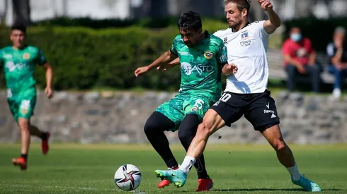 Christian Santos sumó minutos y kilómetros para fortalecer su puesta a punto en Colo Colo