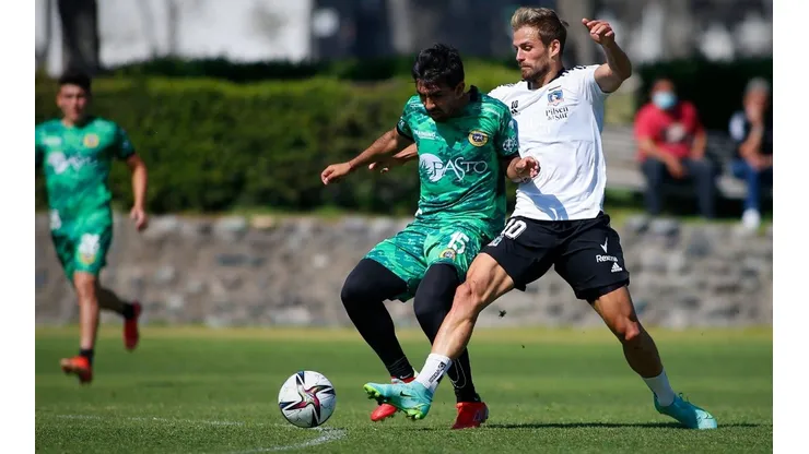 Christian Santos sumó minutos y kilómetros para fortalecer su puesta a punto en Colo Colo