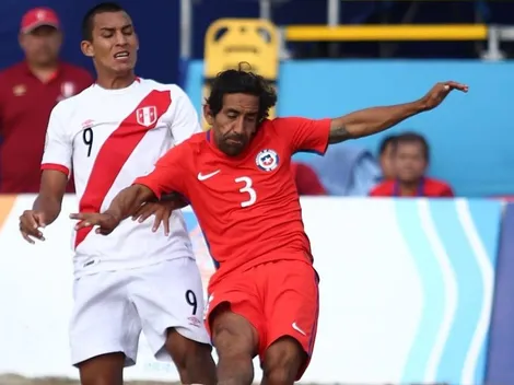 Convocado en Perú le marcó dos goles a Chile en fútbol playa