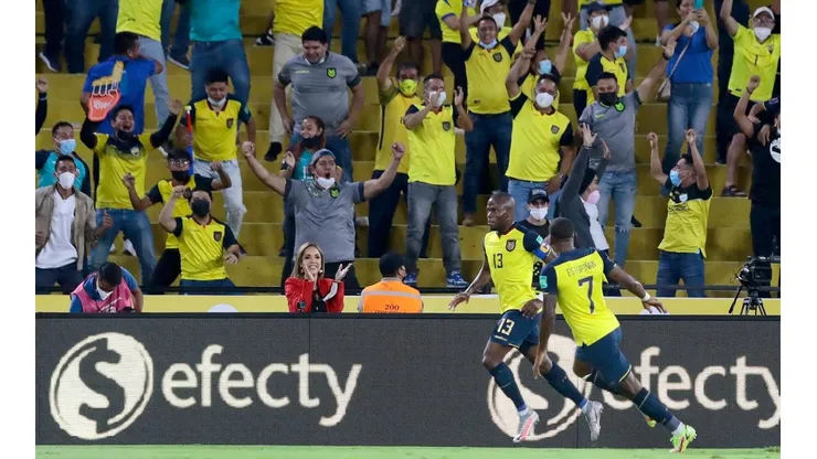 Enner Valencia fue protagonista en el triunfo de Ecuador sobre Bolivia. Foto: Getty Images