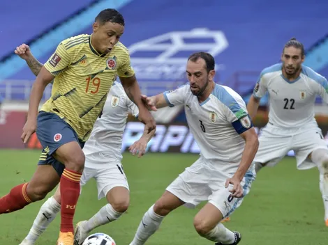 Rueda casi hace la gracia ante Uruguay en Montevideo