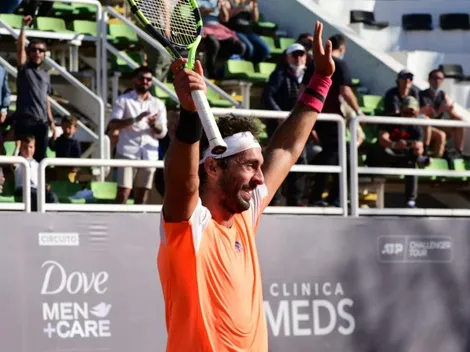 Lama consigue un triunfo glorioso en el Challenger de Santiago