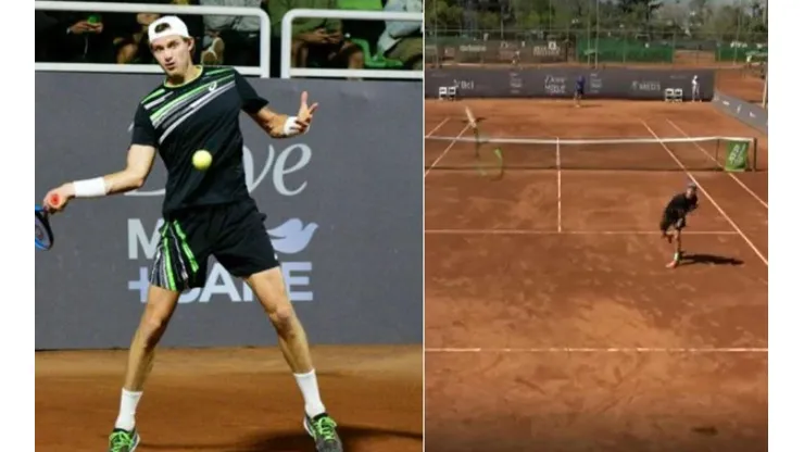 Nico Jarry avanzó a octavos de final del Challenger de Santiago 2