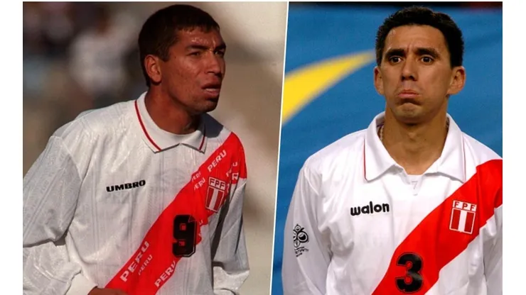 Miguel Rebosio (a la derecha) contó una particular anécdota junto a la selección peruana en la previa de un duelo contra Chile por eliminatorias.