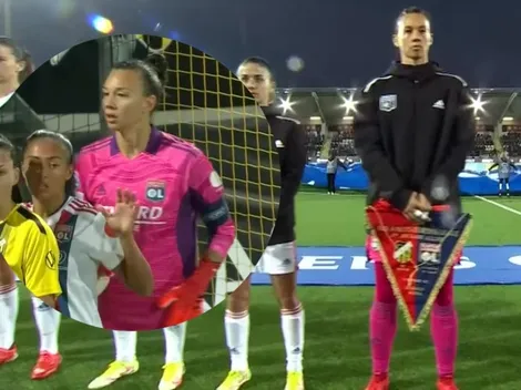 Tiane Endler aparece como capitana del Lyon en Champions Femenina