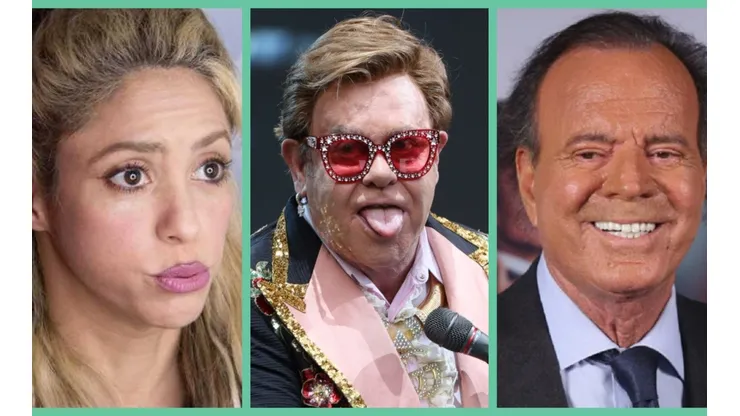 Algunas de las celebridades involucradas en los Pandora Papers.