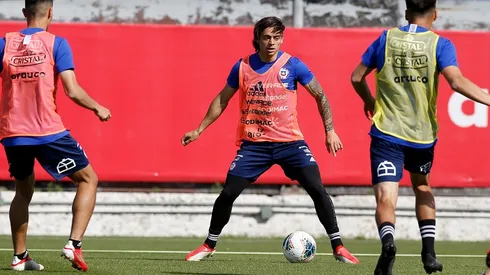 Joaquín Montecinos llega por primera vez a la selección chilena, después de las lesiones de Bastián Yáñez y de Eduardo Vargas