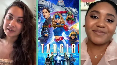 Meg DeLacy y Angelika Washington, las actrices de Stargirl en conversación con la prensa latinoamericana.