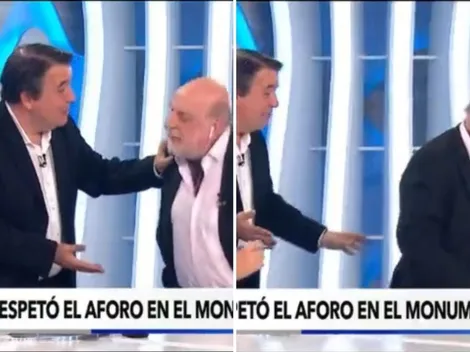 Pagani trata de forma horrible a compañero en vivo