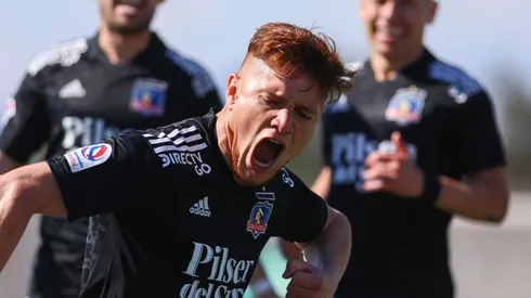 Leonardo Gil anotó uno de los dos golazos de Colo Colo frente a Palestino.