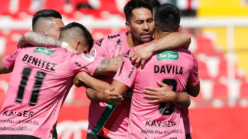 Mago Jiménez puso el 1-1 parcial de Palestino contra Colo Colo.