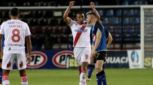 Benegas marcó un doblete frente a Huachipato