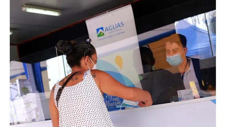 Aguas Andinas notificó un corte de agua programado.