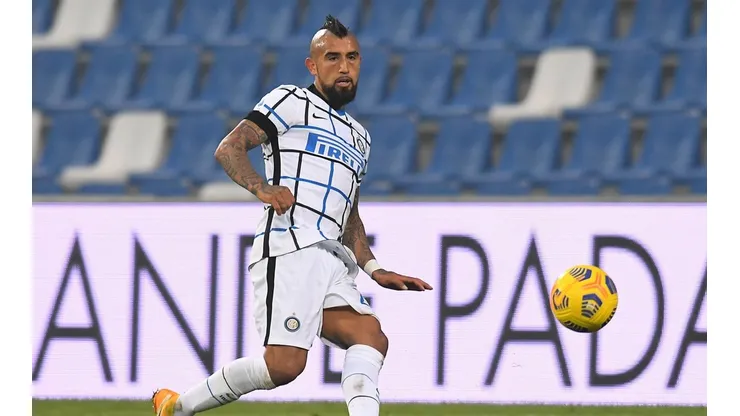 El King sumó valiosos minutos en el triunfo del Inter ante Sassuolo.