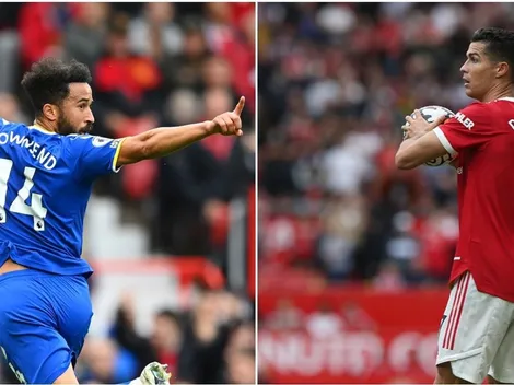 SIIUUUU: Jugador de Everton se burla en la cara de CR7