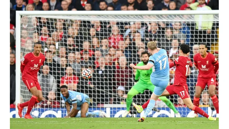 Liverpool y Manchester City jugaron un gran partido